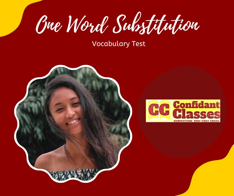One-word-substitution-vocabulary-test