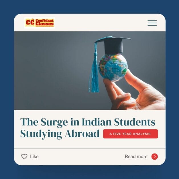 The Surge in Indian Students Studying Abroad | A Five-Year Analysis