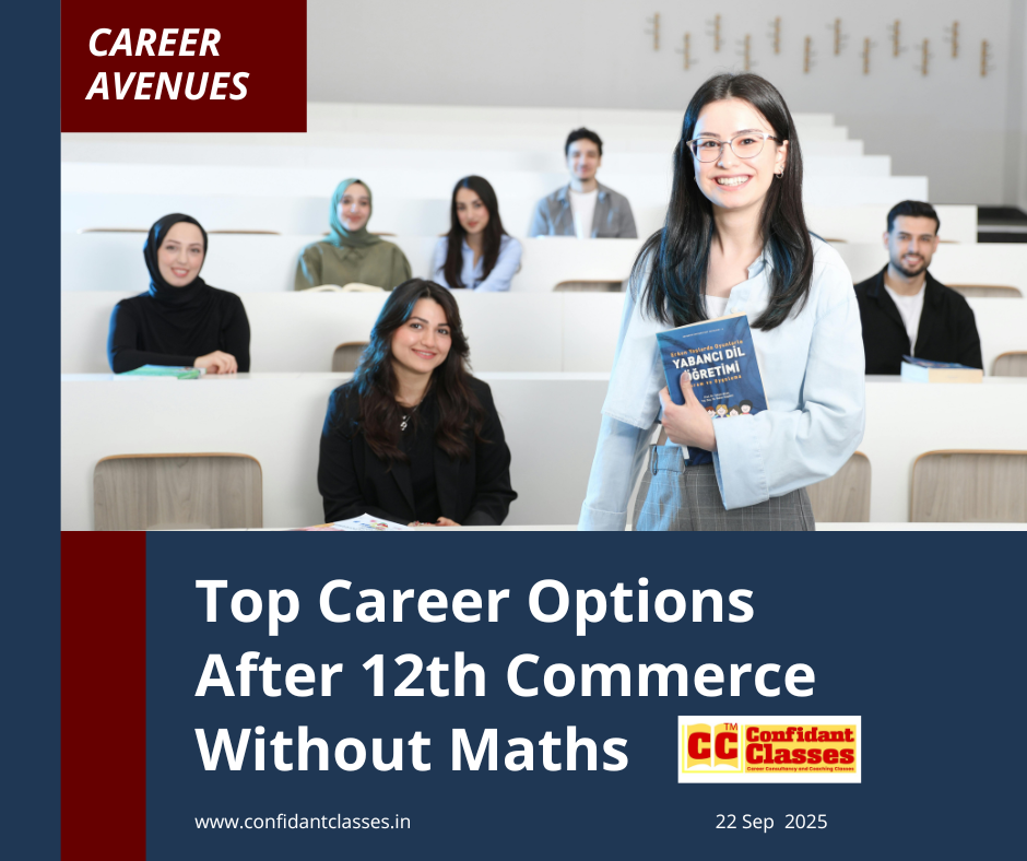 Top Career Options After 12th Commerce Without Maths